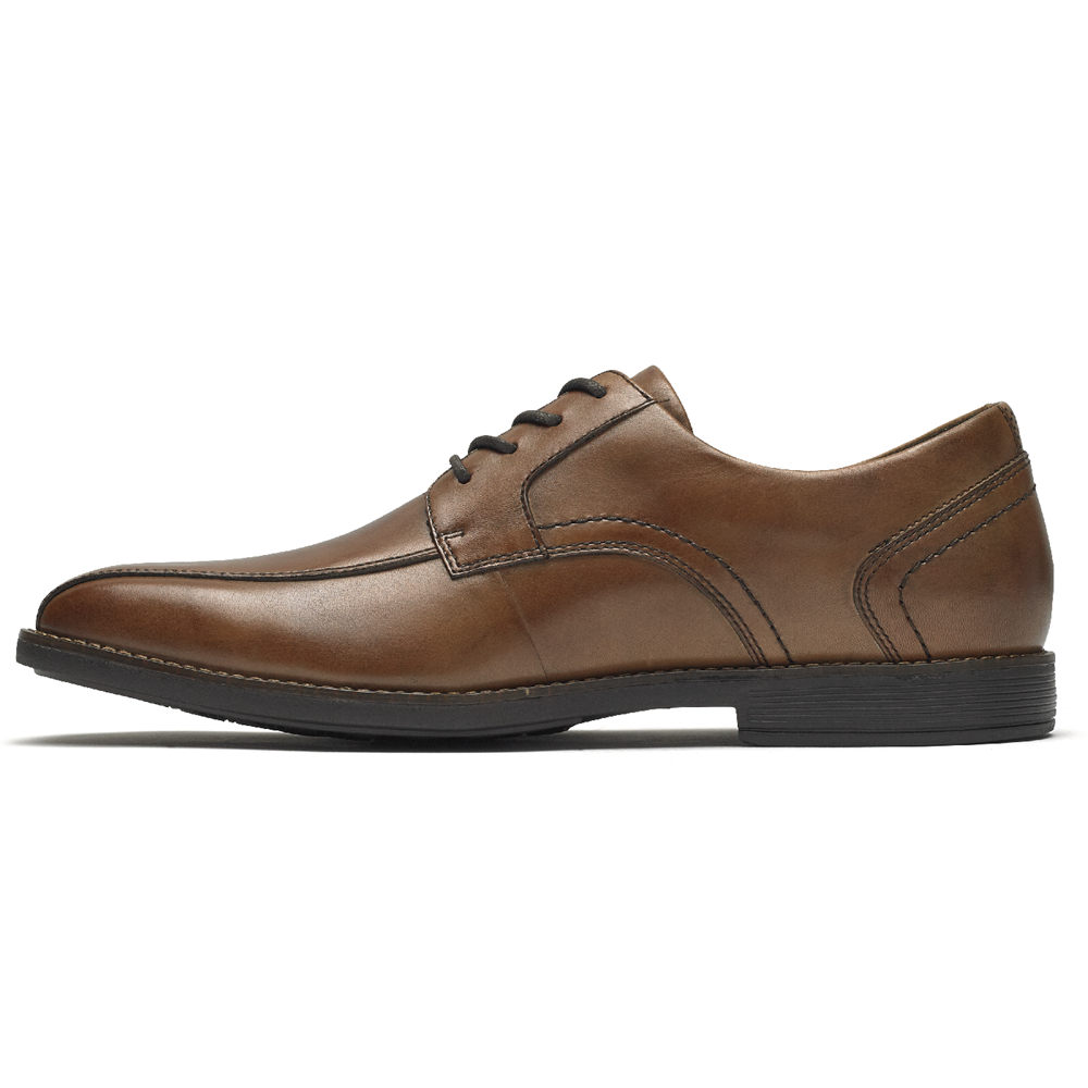 Oxfords Rockport Homem Marrom - Slayter Bike Toe - 41268CJSF